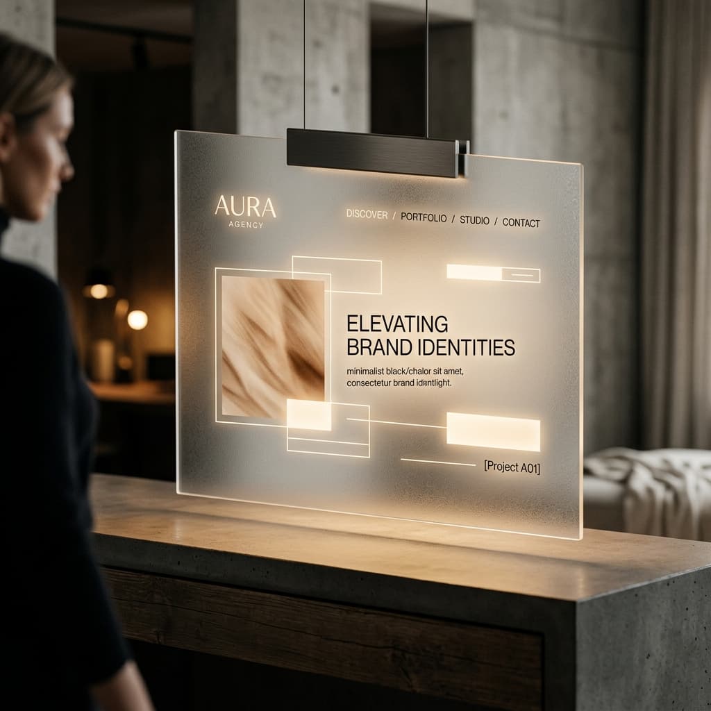 UI/UX interface architecture and brand consistency driving website conversion rates